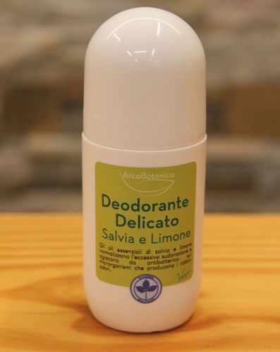 Deodorante delicato salvia e limone 50ml