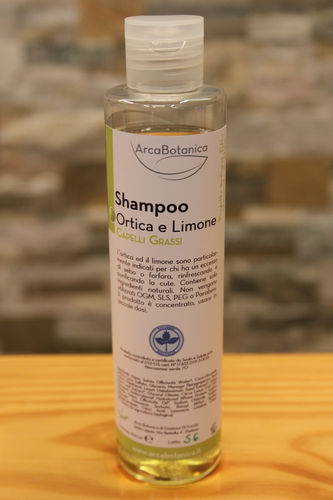 Shampoo capelli grassi ortica e limone 200ml