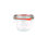 Vaso Weck Mini Mold Jar 80ml - set 12 pz (con coperchio, guarnizione e 2 clips cad.)