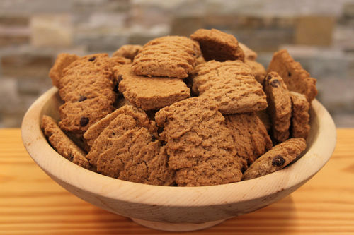 prodotti forno Bio - biscotti integrali Grano Tenero, Arancia e Cioccolato SENZA ZUCCHERO AGGIUNTO