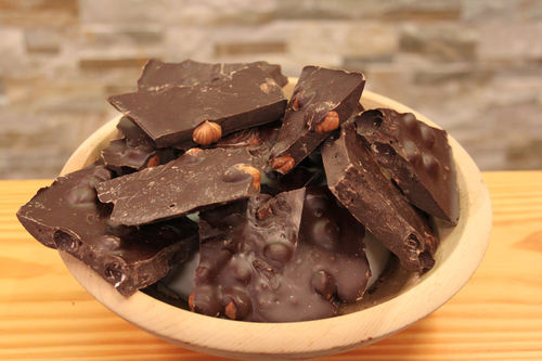 cioccolato - Cioccolato fondente Bio 70% e nocciole